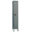 Hallowell Premium Lockers - Single-Tier Locker, 12" x 12" x 78", Single Wide, Gray - U1228-1A-HG