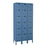 Hallowell Premium Lockers - LOCKER, 6-TIER, 3WD, 12X12X78, MARINE BLUE - U3228-6A-MB