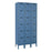 Hallowell Premium Lockers - LOCKER, 6-TIER, 3WD, 12X15X78, MARINE BLUE - U3258-6A-MB