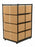 Integrity Storage / Deployment Racks for Emergency Cots - Rolling Storage Rack for 8 FNC Beds/8 EDS Beds/12 GUC Beds - WCRT