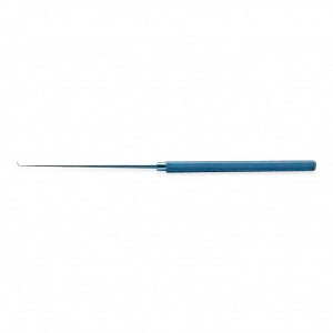 Medline Titanium Nerve Hooks - 7-1/4" (18.4 cm) Stainless Steel Nerve Hook with 3 mm Blunt Tip - MDS0139401