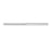 Medline Knife Handles - #3K 4" (10.2 cm) Round Knurled German Stainless Steel Knife Handle - MDS0190694