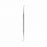 Medline Maxillary / Frontal Sinus Ostium Seeker - 8.75" (22.2 cm) Size 2 Double-Ended Frontal Ostium Seeker with Curved Ball Tips - MDS0280047