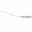 Medline Angled Frazier Suction Tubes - 15 Fr 8-1/2" (21.6 cm) Working Length Angled Frazier Suction Tube - MDS0280199