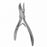 Medline Konig Double Spring Nail Nippers - 4.5" (11.4 cm) Konig Double Spring Concave Jaw Nail Nippers - MDS0379359