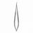 Medline Jacobson Micro Vascular Scissors - 7" (17.8 cm) Round Handle Jacobson Micro Vascular Scissors with 125˚ Angle Micro Fine Tips - MDS0420247