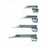 Medline Standard Reusable Laryngoscope Blades - Standard Laryngoscope Blade, Wis-Hipple #0, Neonate - MDS04271040