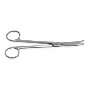Medline Mayo Operating Room Scissors - 6-3/4" (17 cm) Supercut Curved Mayo Scissors - MDS0716517
