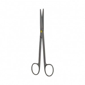 Medline Mayo Dissecting Scissors - Mayo-Lexer Scissors, Curved, Ceramic Coated, Wave Cut / Super Cut, 6-3/4" - MDS0716616