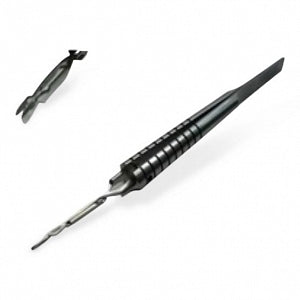 Medline Akahoshi Hybrid Combo Prechopper - 4" (10 cm) Akahoshi Hybrid Combo Prechopper with Delicate and Sharp Tips - MDS0719255