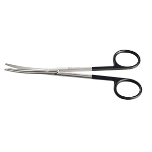 Medline Furst Super Cut Metzenbaum Dissecting Scissors - SCISSOR, METZ, SUPERCUT, CVD, BL / BL, 5-1/2" - MDS0728115F