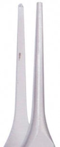 Medline Von Graefe Iris Forceps - FORCEP, DRESSING / TISSUE, IRIS, 1X2, 2.5" - MDS0747646