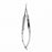 Medline Castroviejo Eye Needle Holders - 5-1/8 (13 cm) Short Shank Castroviejo Eye Needle Holder with 9 mm Long Straight, Smooth Jaws - MDS0750476