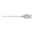 Medline Lacrimal Cannulas - 23 Gauge Straight Blunt Tip Lacrimal Cannula with Malleable Shaft - MDS0797861