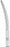 Medline Curved Standard Operating Scissors - Curved Standard Operating Scissors, Blunt / Blunt, 8" - MDS0810320