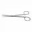 Medline Furst Straight Standard Operating Scissors - Standard Straight Operating Scissors, Sharp / Blunt, 4.25" - MDS0811011F