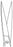 Medline Straight Standard Operating Scissors - Straight Standard Operating Scissors, Sharp / Sharp 4.25" - MDS0812010