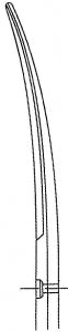 Medline Curved Standard Operating Scissors - Curved Standard Operating Scissors, Sharp / Sharp, 6.625" - MDS0812117