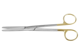 Medline Mayo Tungsten Carbide Scissors - Mayo Beveled Tungsten Carbide Beveled Blade Scissors, Straight, 6.75" - MDS0816417