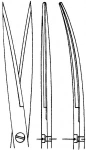 Medline Metzenbaum Tungsten Carbide Scissors - Metzenbaum Tungsten Carbide Dissecting Scissors, Straight, Sharp / Sharp, 5.75" - MDS0827615