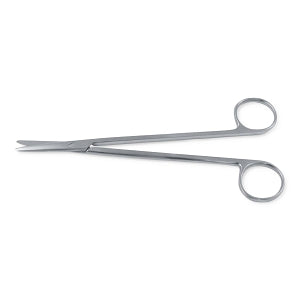 Medline Metzenbaum Dissecting Scissors - 7" (17.8 cm) Straight Metzenbaum Dissecting Scissors with Blunt / Blunt Tips - MDS0828018L