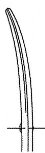 Medline Metzenbaum Dissecting Scissors - 11" (28 cm) Curved Metzenbaum Dissecting Scissors with Blunt / Blunt Tips - MDS0828128