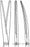 Medline Metzenbaum Tungsten Carbide Scissors - Metz Tungsten Carbide Fine Scissors, Straight, Blunt / Blunt, 8" - MDS0828620