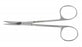 Medline Iris Scissors - 10.5" (26.7 cm) Iris Scissors with Curved Sharp / Sharp Tips - MDS0834110