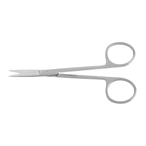 Medline Iris Scissors - 4.25" (10.5 cm) Iris Scissors with Straight Sharp / Sharp Tips - MDS0834210
