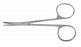 Medline Strabismus Scissors - 4.5" (11.4 cm) Strabismus Scissors with Curved Blunt / Blunt Tips - MDS0837111