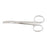 Medline Furst Knapp Iris Scissors - Knapp Iris Scissors, Curved, Blunt / Blunt, 4" - MDS0837701F