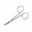 Medline Iris Ophthalmic Scissors - Iris Ophthalmic Scissors, 4.5" (12 cm) Length, Curved, Sharp / Sharp, 30 mm Blade - MDS0839110