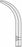 Medline Fomon Upper Lateral Scissors - SCISSOR, FOMON, UPPER LAT, CRVD, 5.25" - MDS0840713