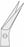 Medline Potts-Smith Scissors - SCISSOR, POTTS-SMITH, ANG 60D, 22MM, 7.25" - MDS0848060