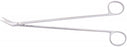 Medline DeBakey Vascular Scissors - SCISSOR, DEBAKEY, VASC, ANGLED 45, 9" - MDS0849123