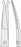 Medline Strully Dissecting Scissors - SCISSORS, NEURO, STRULLY, BUTTON TIP, - MDS0860122