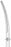 Medline Crafoord Lobectomy Scissors - SCISSOR, LOBECTOMY, CRAFOORD, CVD, BL / BL, 12" - MDS0864130
