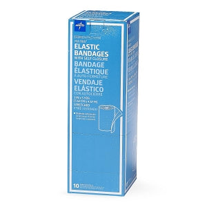 Medline Nonsterile Matrix Elastic Bandages - Matrix Elastic Bandage with Self-Closure, 3" x 5 yd. - MDS087003LFG