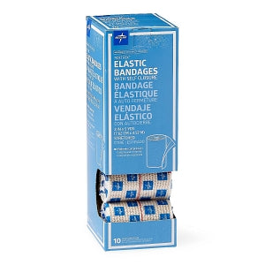 Medline Nonsterile Matrix Elastic Bandages - Matrix Elastic Bandage with Self-Closure, 3" x 5 yd. - MDS087003LFG