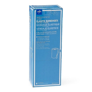 Medline Nonsterile Matrix Elastic Bandages - Matrix Elastic Bandage with Self-Closure, 4" x 10 yd. - MDS087104LF