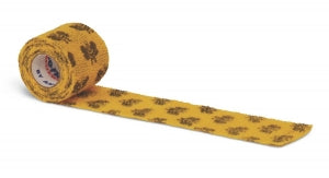 Milliken CoFlex Nonsterile Cohesive Bandages - CoFlex NL Nonsterile Self-Adherent Bandages, Bumblebee Design, 4" x 5 yd. (10.2 cm x 4.6 m) - 5400BB-018