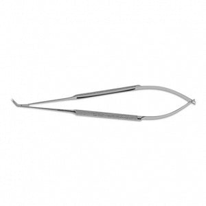 Medline Castroviejo Micro Scissors - Troutman Castroviejo Mini Scissors, Blunt Right Curved Blade - MDS0913104