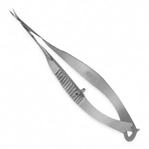 Medline Vannas Ophthalmic Scissors - 3.25" (8 cm) Straight Vannas Ophthalmic Scissors with Sharp / Sharp Tips - MDS0914008