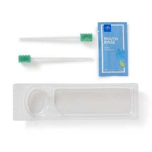 Medline Economy Oral Care Kit with Mouth Rinse - Economy Oral Care Kit with 2 Swabs and Biotene Mouth Rinse - MDS096012
