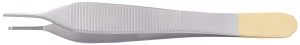 Medline Furst Adson Tissue Forceps - Adson Tissue Forceps with Tungsten-Carbide, 4.75", 1 x 2 - MDS1000212F