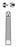 Medline Adson Tissue Forceps - Adson Micro Tissue Forceps, 1x2 Teeth, 6", Cross Serration, Tungsten Carbide - MDS1000215