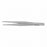 Medline Furst Standard Tissue Forceps - 5" (12.7 cm) Furst Straight Standard Tissue Forceps with 1 x 2 Teeth, Japanese Stainless Steel - MDS1012013F