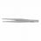Medline Furst Standard Tissue Forceps - 7" (17.8 cm) Furst Straight Standard Tissue Forceps with 1 x 2 Teeth, Japanese Stainless Steel - MDS1012018F