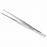 Medline USA Tissue Forceps - USA Tissue Forcep, Serrated Tip, 1 x 2 Teeth, 7" - MDS1012218