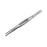 Medline Narrow Tip Tissue Forceps - Narrow Tip Tissue Forceps, Straight, 1 x 2 Teeth, 5-1/2" - MDS1013014